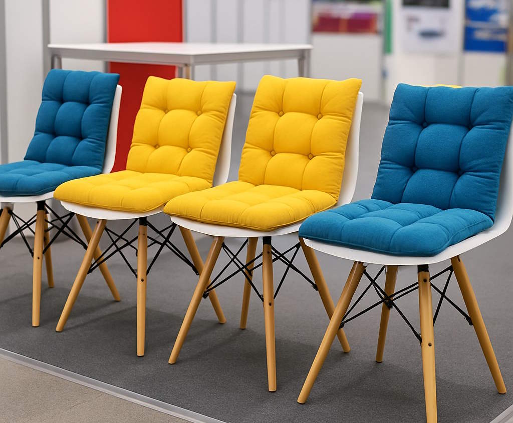 Пошив подушек для выставок и презентаций